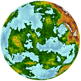 Fractal Planet Image